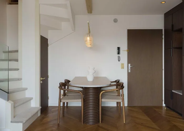 Apartmán High-end 2 Bedroom Duplex With Parking Place Morny Deauville